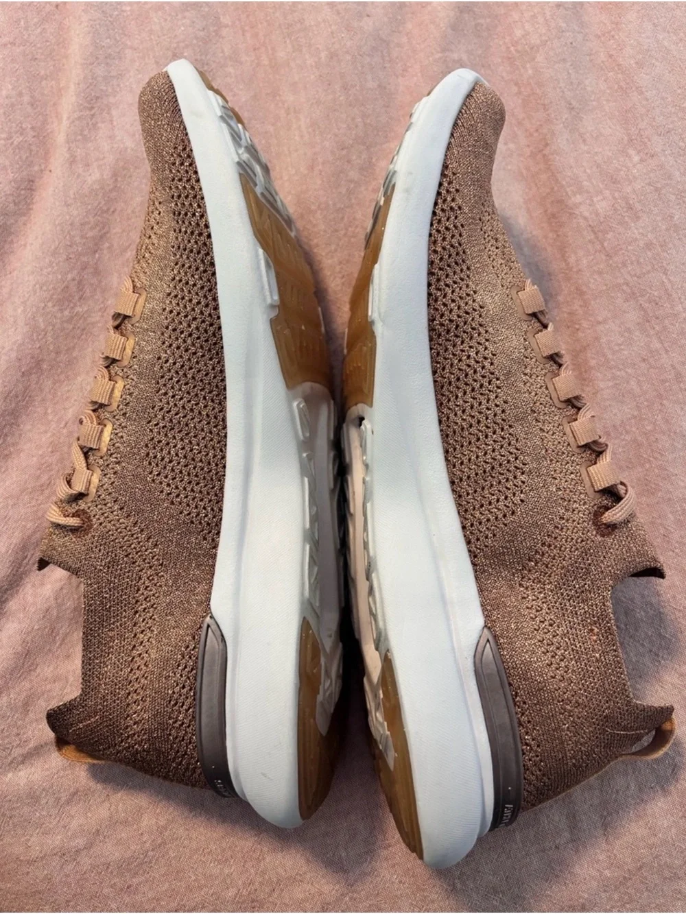 APL TechLoom Knit Sneaker - Rose Gold Size 9.5